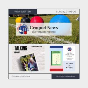 Croquet England May 2026 Newsletter