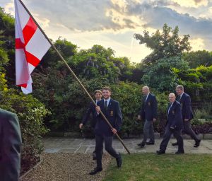 Picture: Samir Patel - England Team at the MacRobertson Shield Opening Ceremony Flag Parade