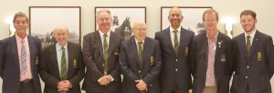 Robert Fulford with all of his MacRobertson Sheild doubles partners