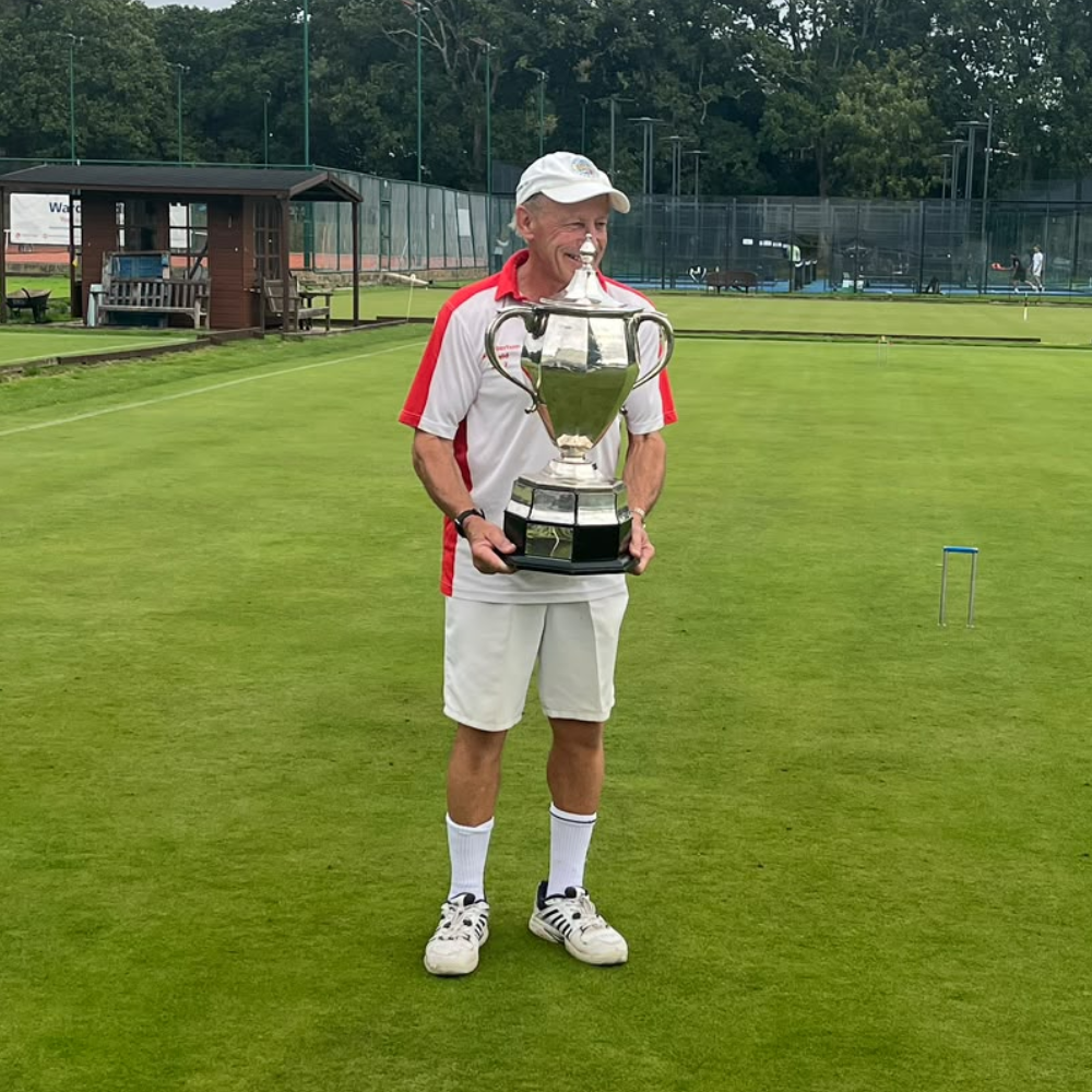 Picture: Andy Dochniak - President's Cup 2026 Winner Stephen Mulliner